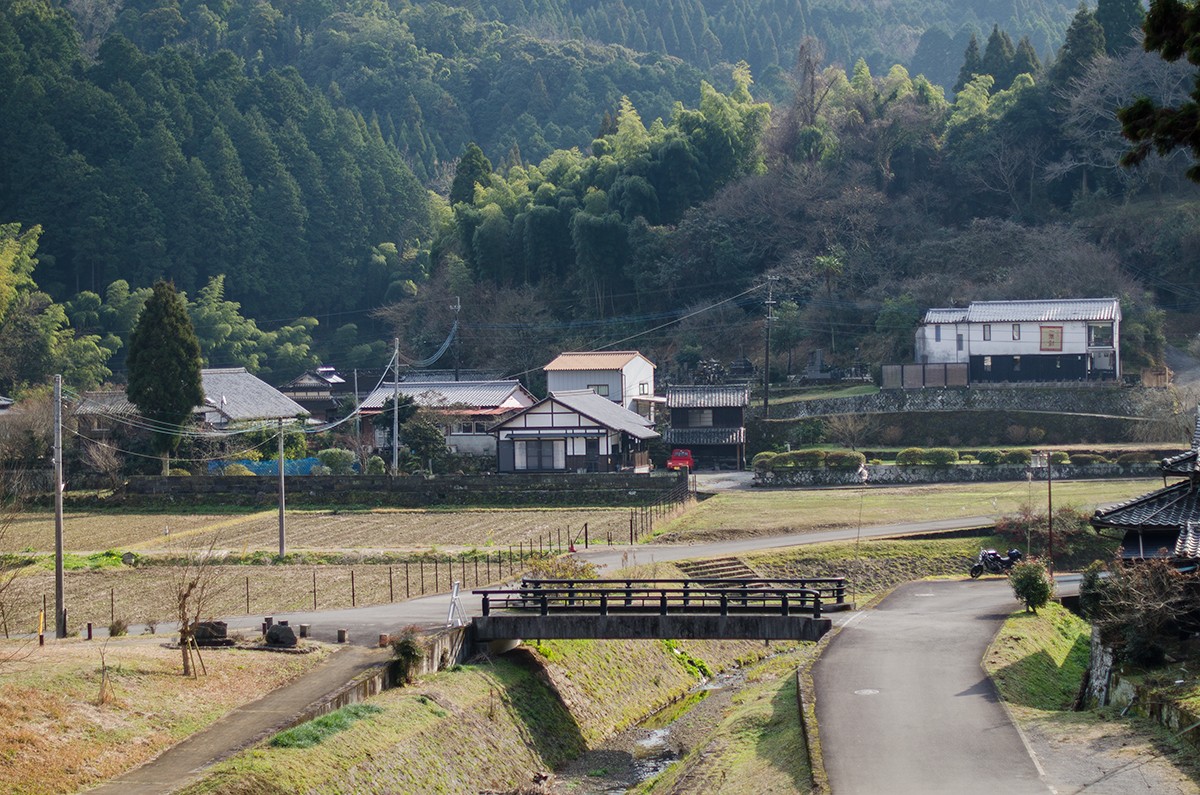 Near Usuki Stone Buddhas // 臼杵市