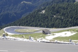 Großglockner pass, Descending South Side