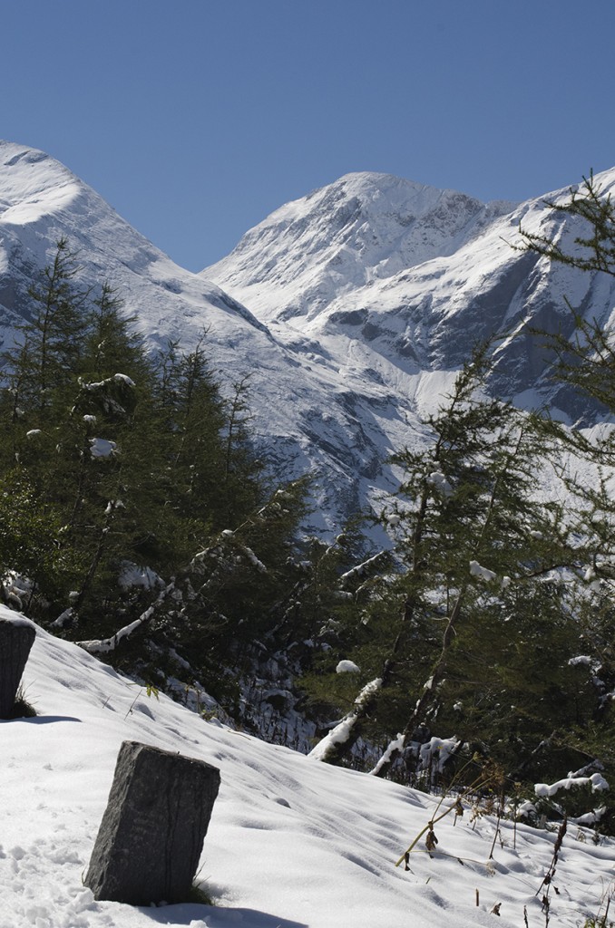 Großglockner pass, ascending from the North