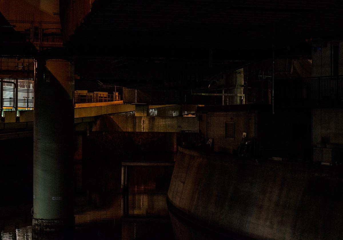 Under a Bridge in Kanda