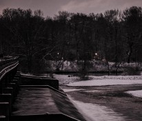 Isar in Winter