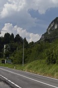 On the road in Italy